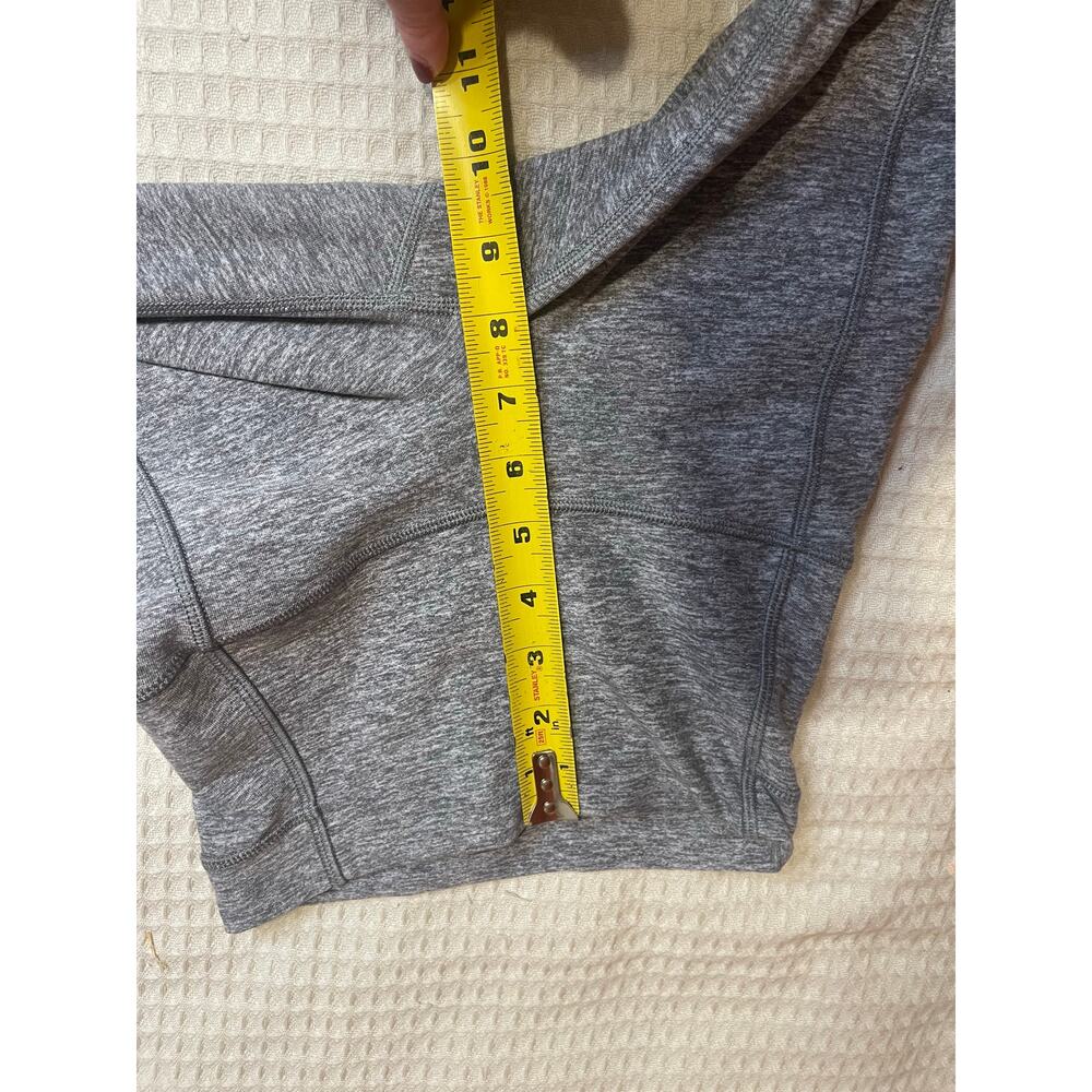 Lululemon Pure Practice High Waisted 4 Way Stretch Heather Gray Leggings Size 2 - Picture 12 of 12